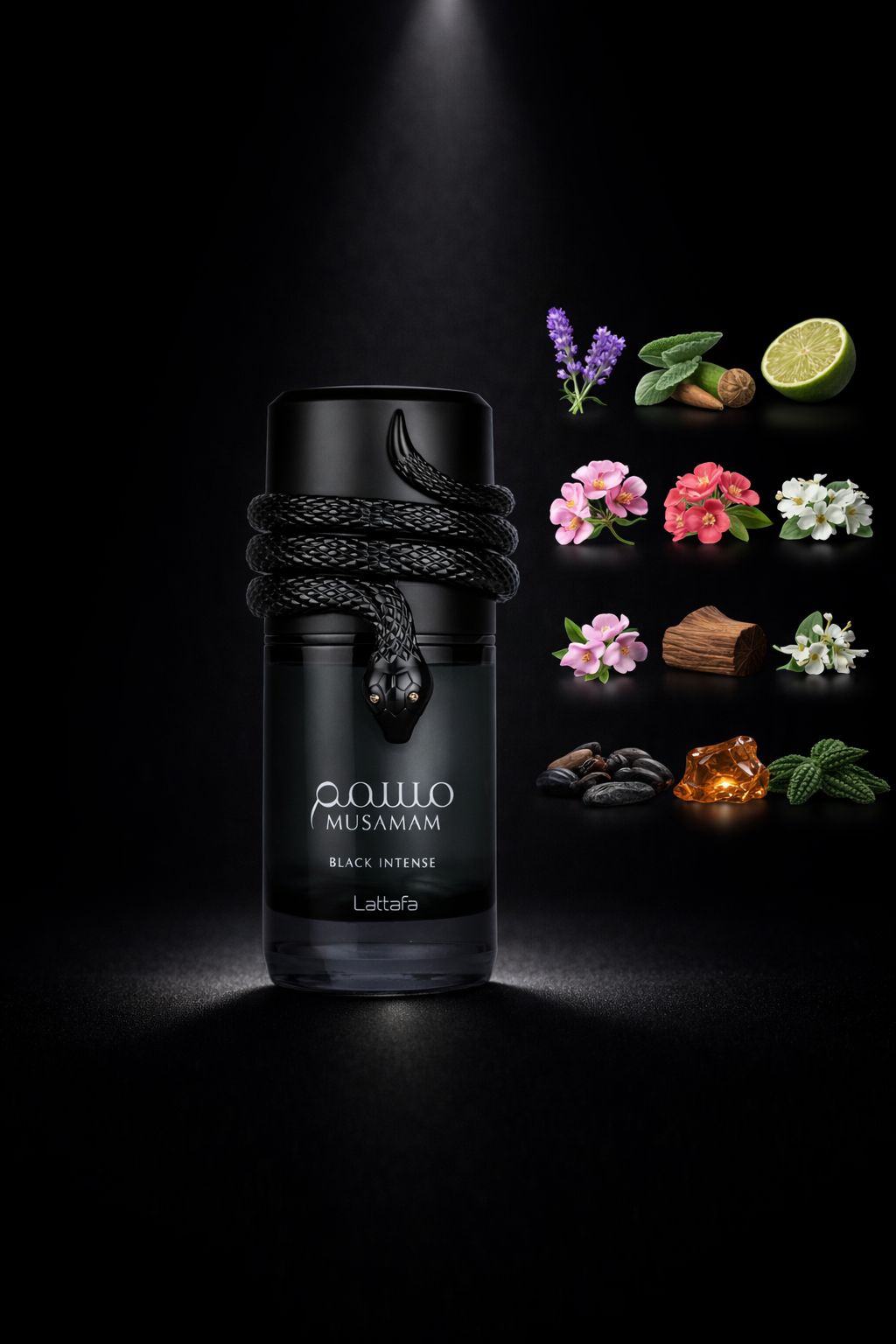 MUSAMAM Black intense